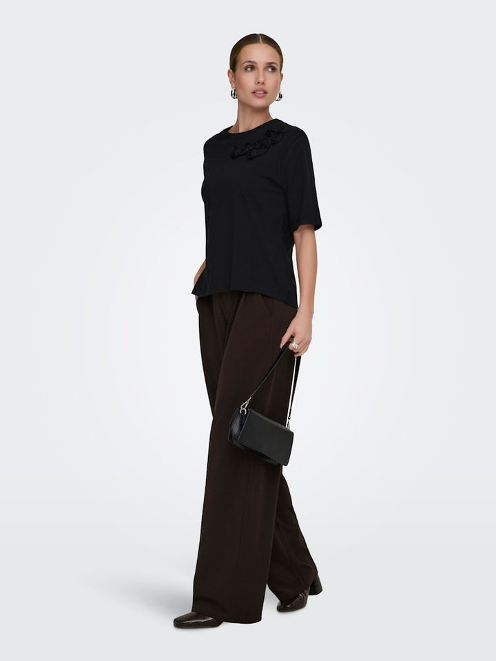 Jacqueline de Yong Geggo lange broek bruin – dames
