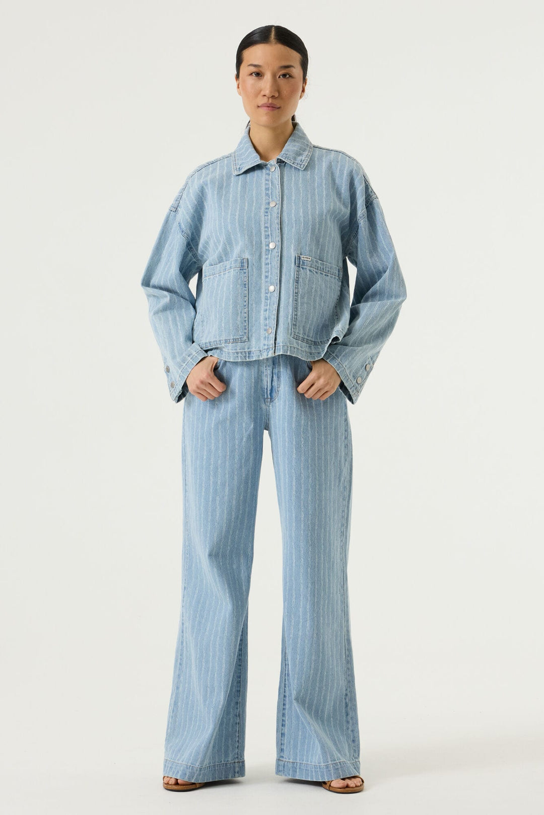 Garcia woman 249 Celia jeans loose fit – dames - Blue Denim - L32