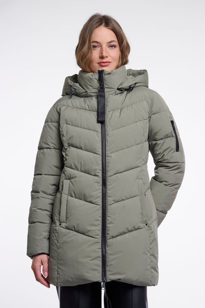 Rino &amp; Pelle Yasmina.7002612 winterjas dames olijf