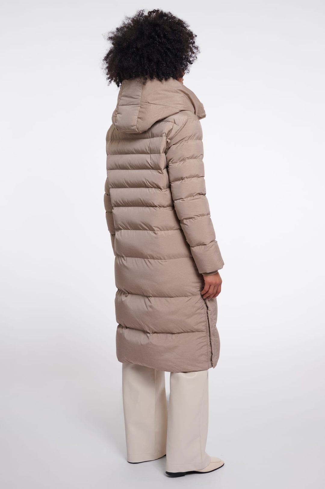 Rino &amp; Pelle Hudson.7002612 winterjas taupe – dames