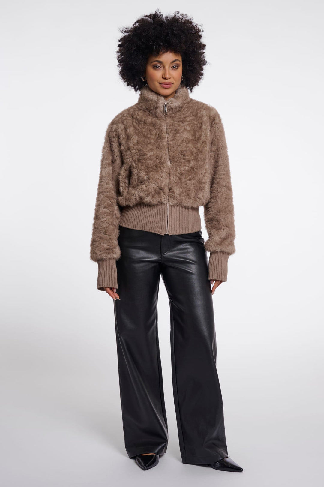 Rino &amp; Pelle Quirijn.7002612 winterjas dames taupe