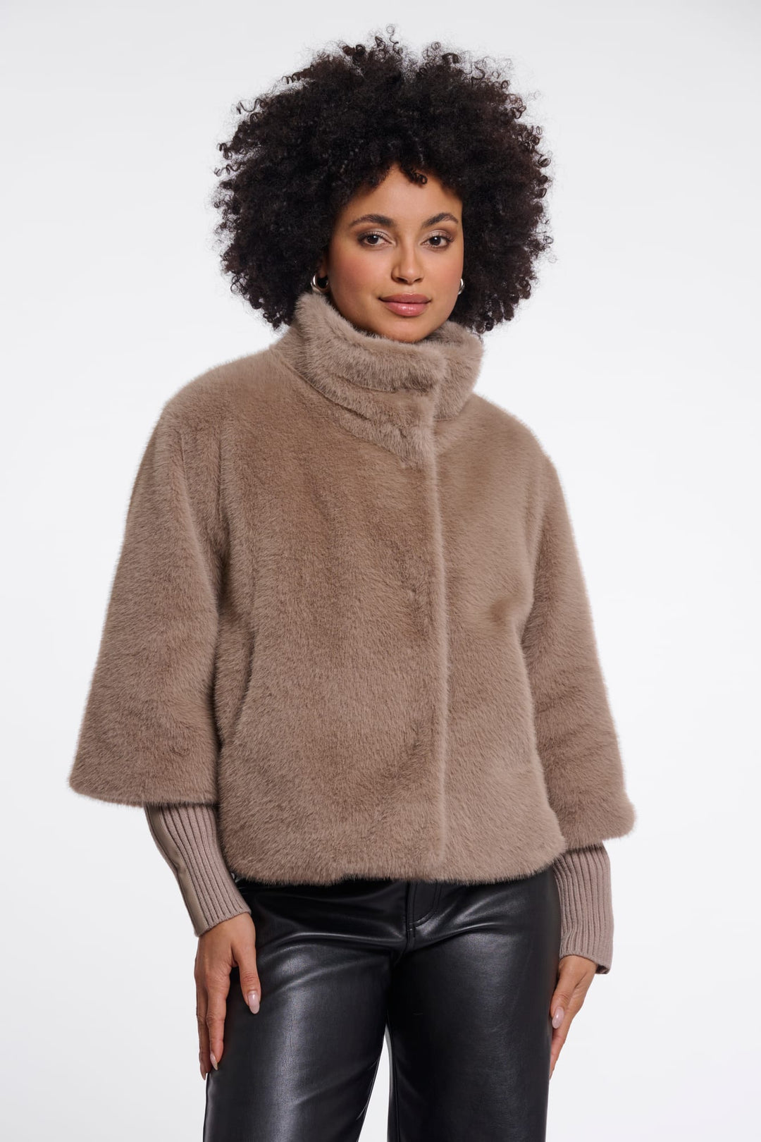 Rino & Pelle Nesrin jack dames taupe – herfst/winter
