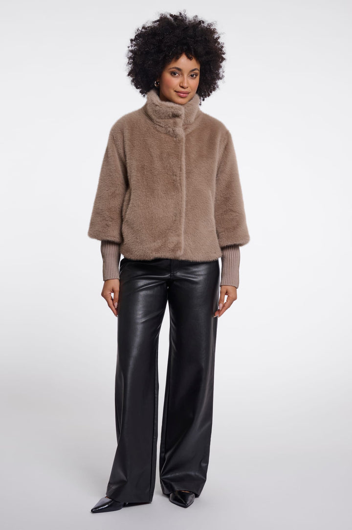 Rino & Pelle Nesrin jack dames taupe – herfst/winter