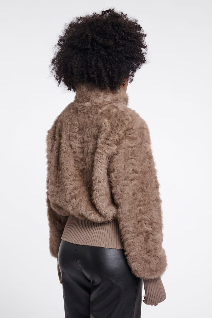 Rino &amp; Pelle Quirijn.7002612 winterjas dames taupe