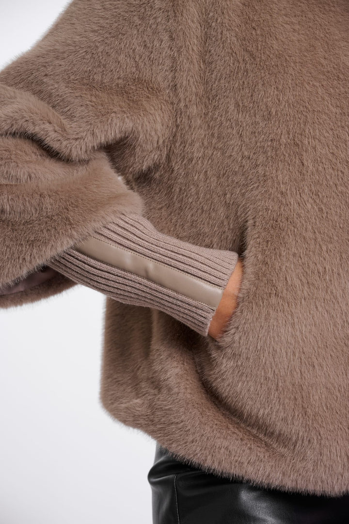 Rino & Pelle Nesrin jack dames taupe – herfst/winter