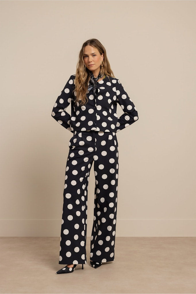 Studio Anneloes Charlot jack dames blauw dessin