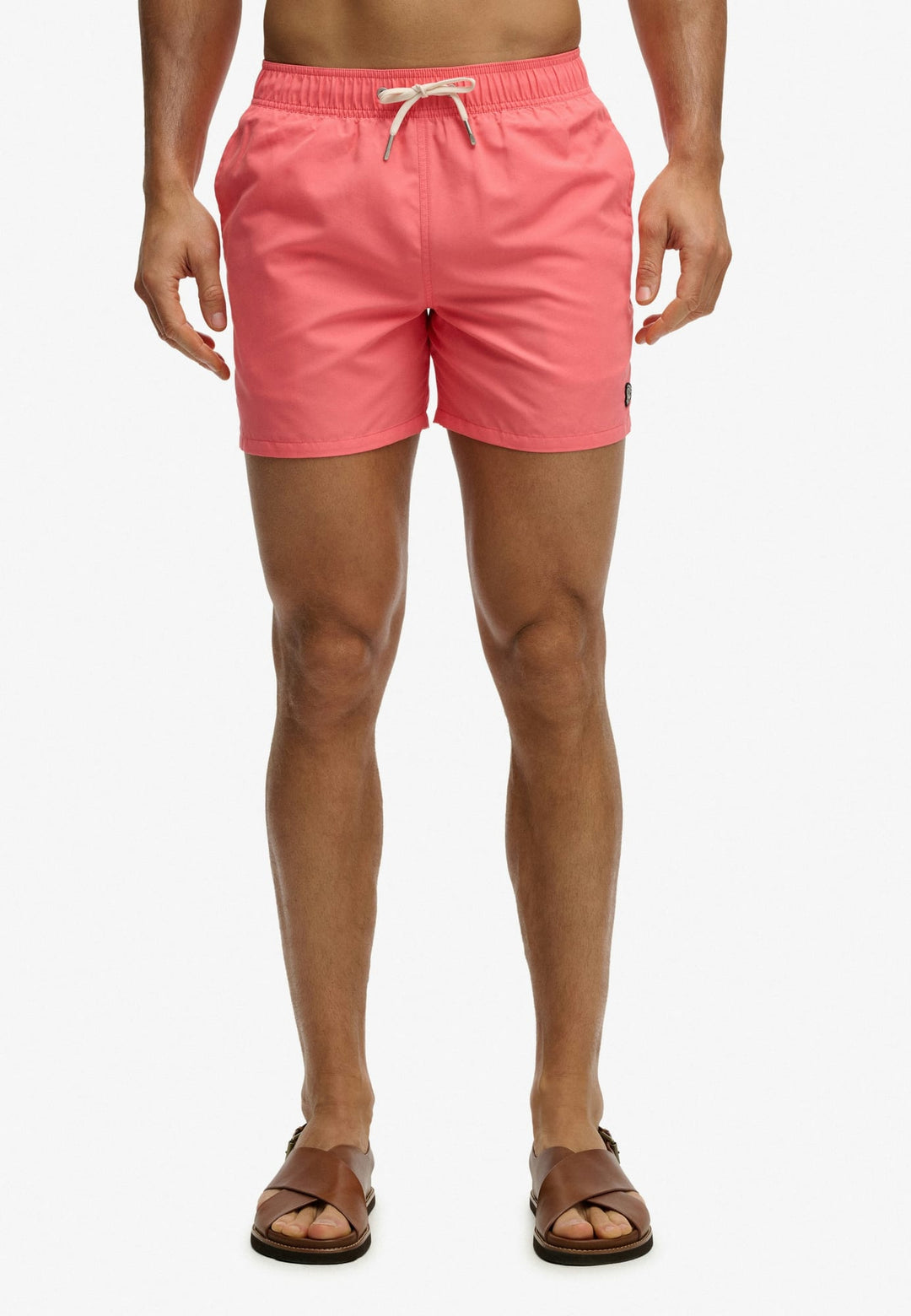 Superdry zwemshort heren koraal rood – M3010267A