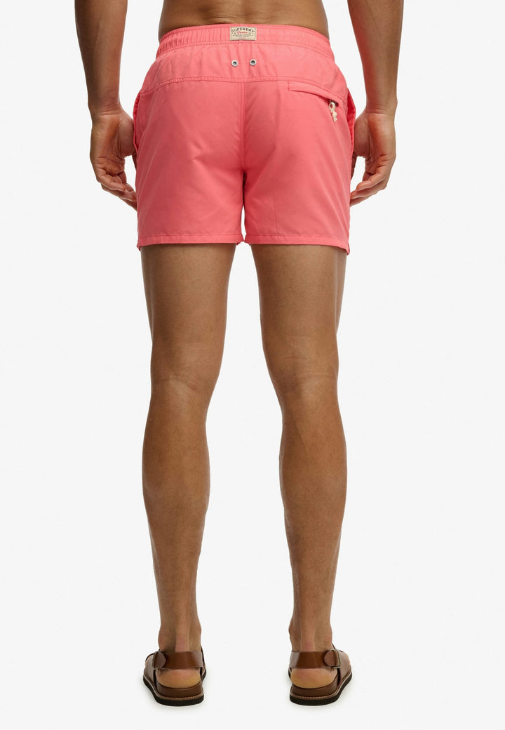 Superdry zwemshort heren koraal rood – M3010267A