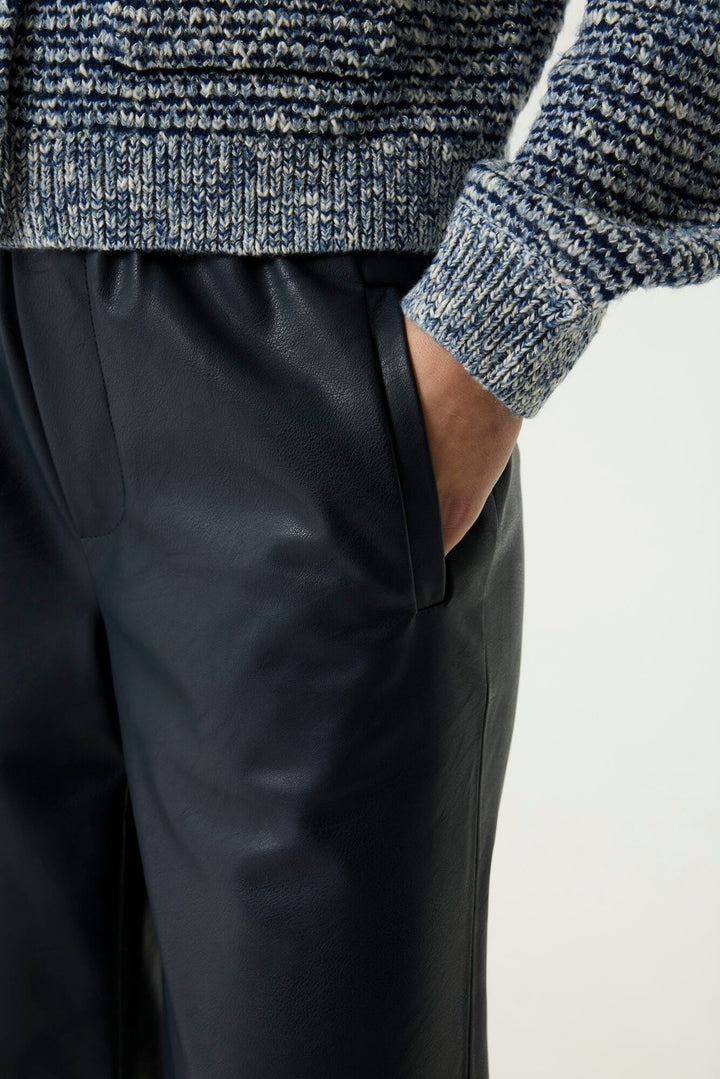 Garcia woman U260111 lange broek dames – navy