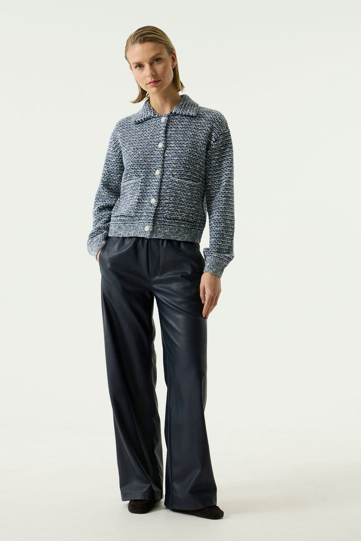 Garcia woman U260111 lange broek dames – navy