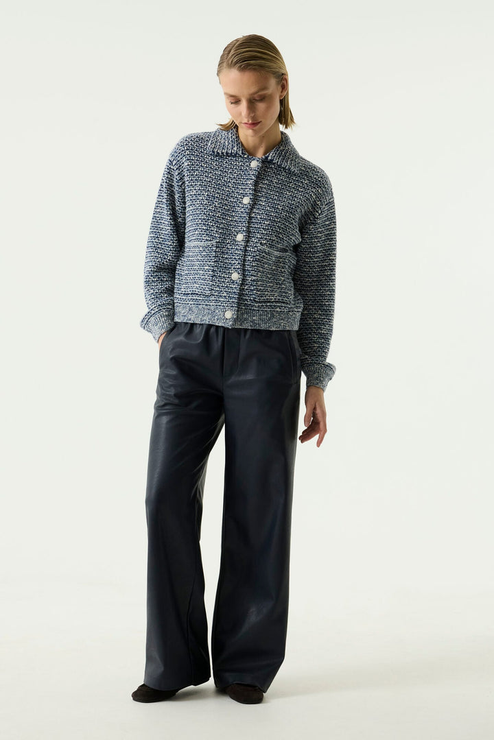 Garcia woman U260111 lange broek dames – navy