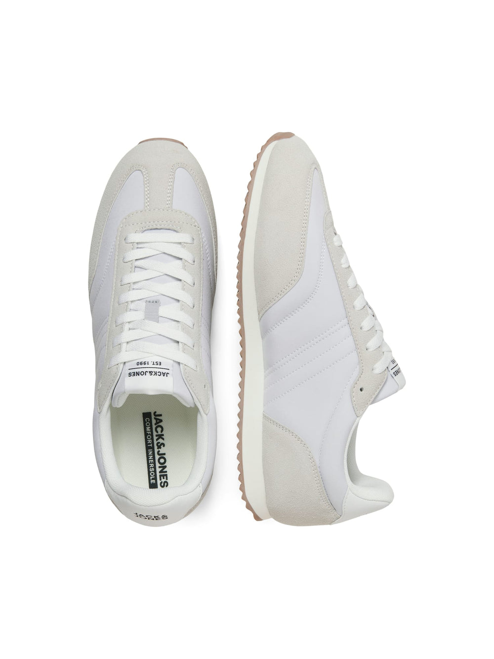 Jack & Jones Burton sneakers off-white – heren