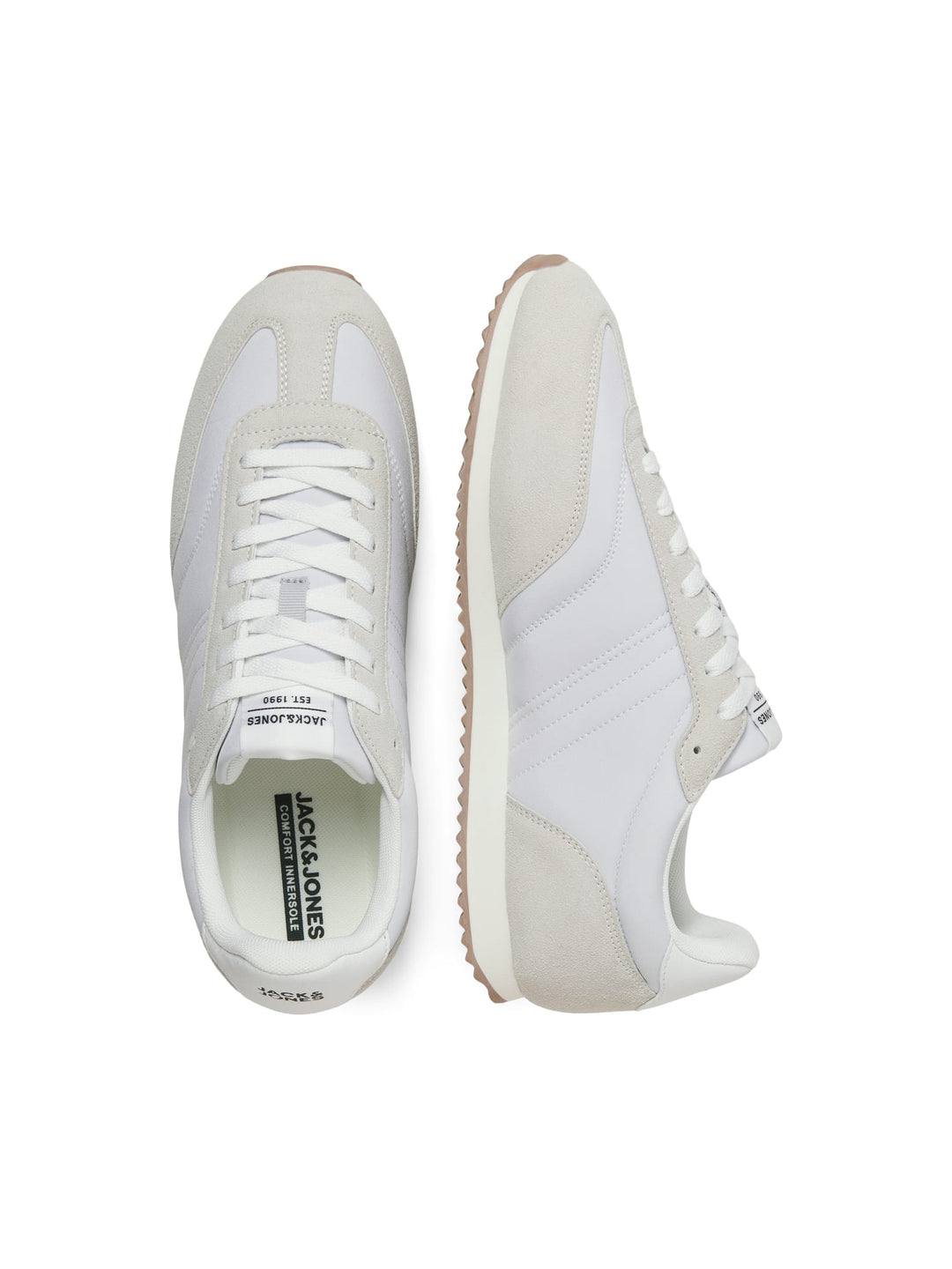 Jack & Jones Burton sneakers off-white – heren