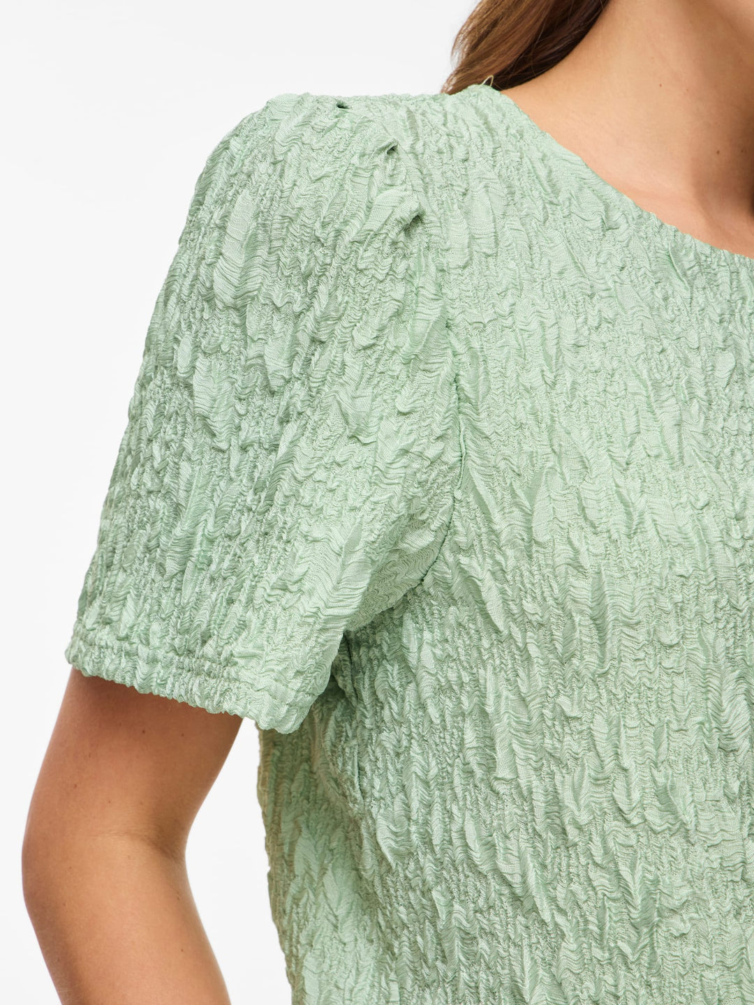 Vila 14113417 Sophia t-shirt k/m dames mint