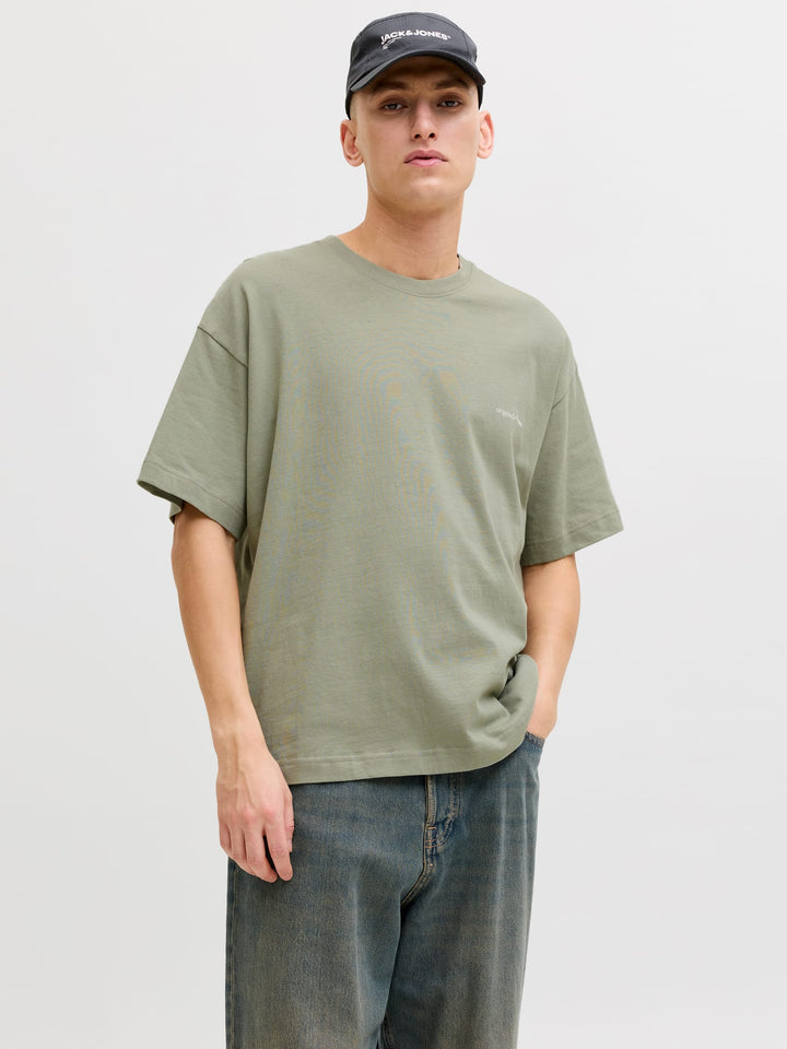 Jack & Jones T-shirt olijf – heren