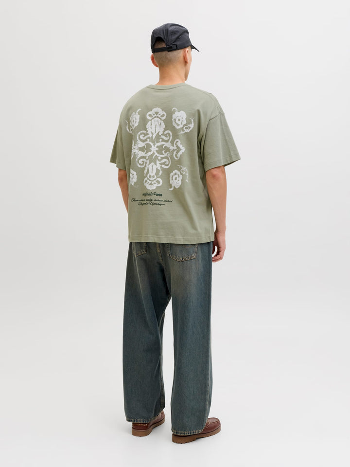 Jack & Jones T-shirt olijf – heren