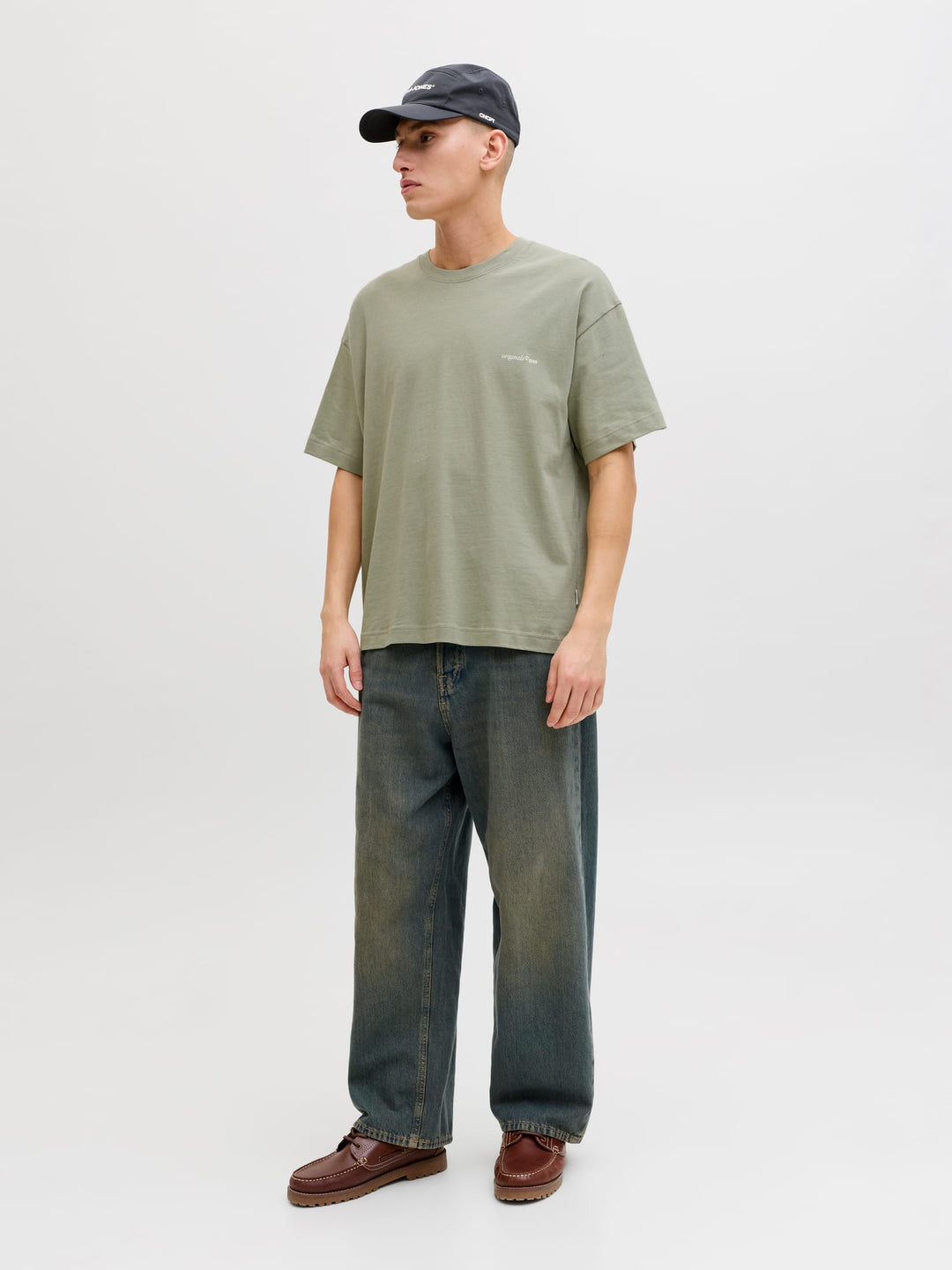 Jack & Jones T-shirt olijf – heren