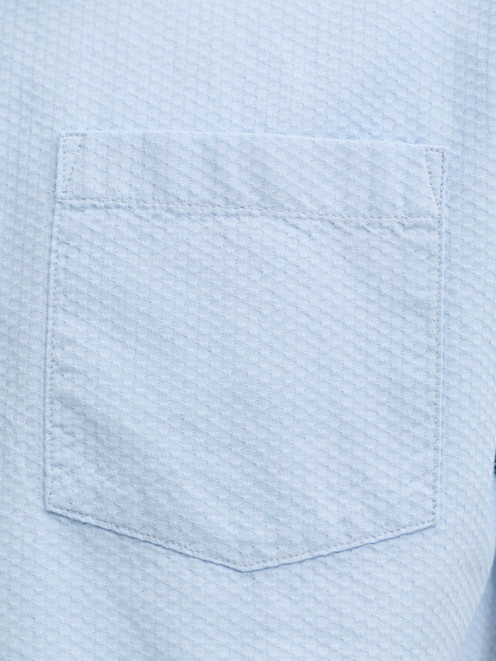 Jack & Jones Nantucket overhemd l/m lichtblauw – heren