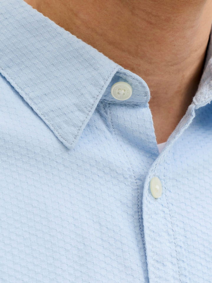 Jack & Jones Nantucket overhemd l/m lichtblauw – heren