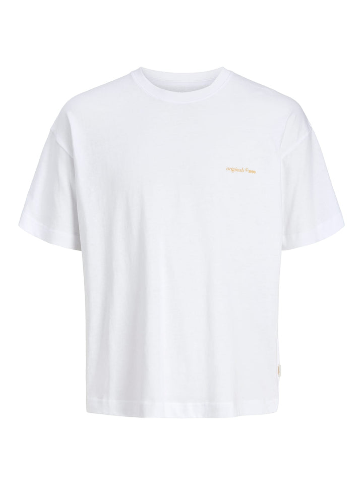 Jack & Jones Montauk T-shirt heren – off-white