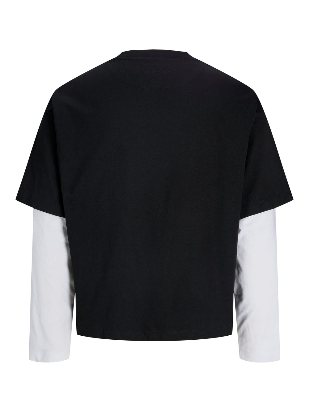 Jack & Jones 12307807 Biarritz T-shirt l/m – heren - Zwart