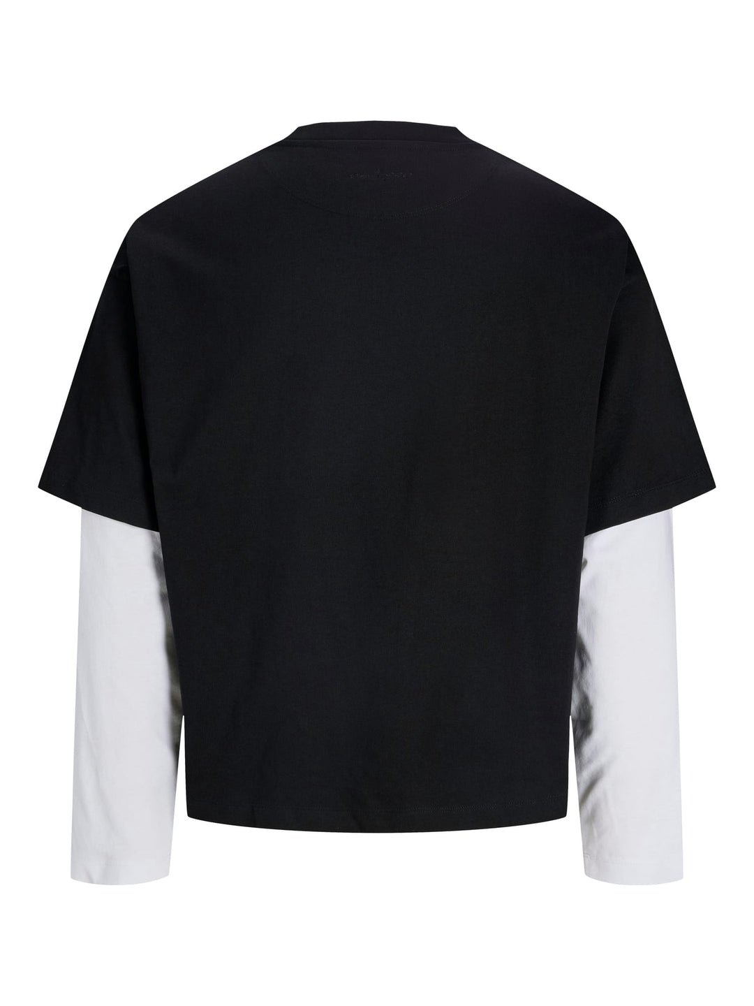 Jack & Jones 12307807 Biarritz T-shirt l/m – heren - Zwart