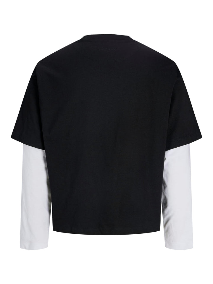 Jack & Jones 12307807 Biarritz T-shirt zwart – heren