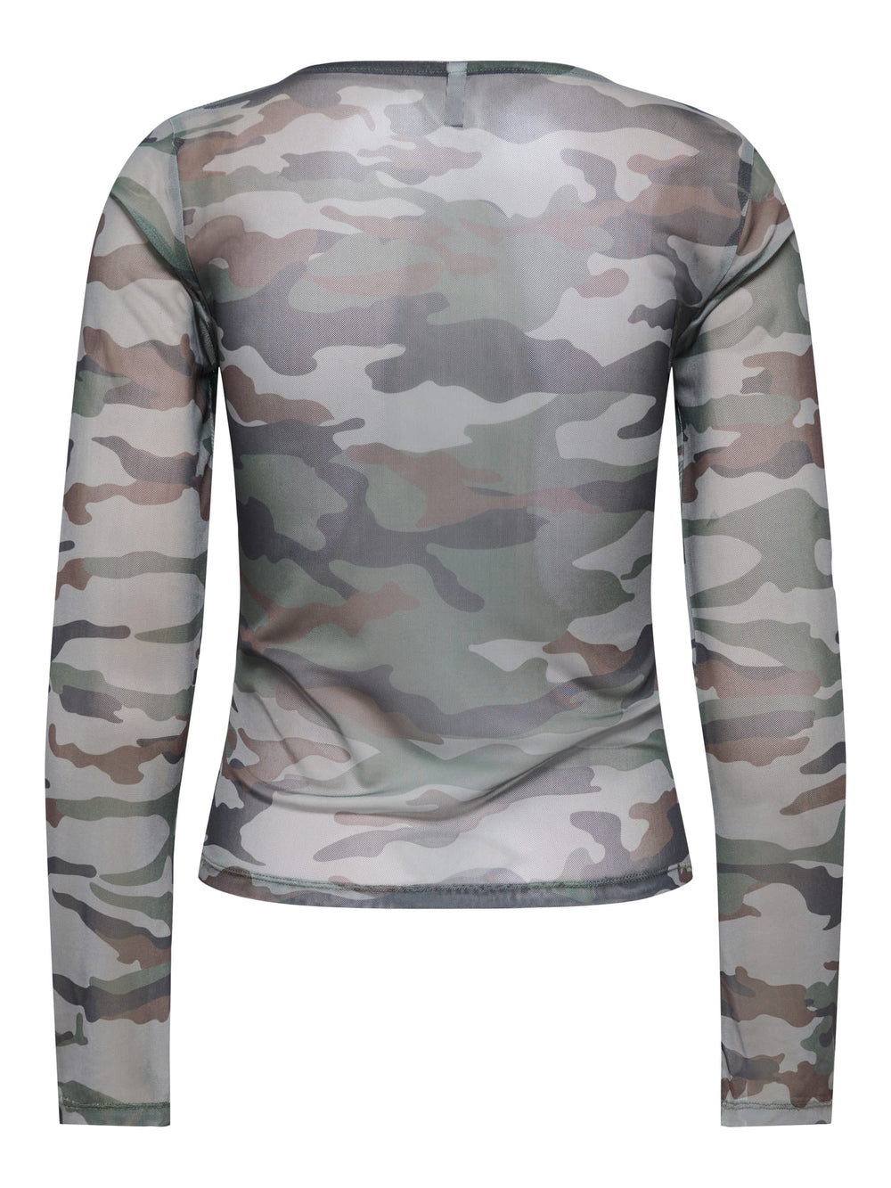Only 15384102 Nox top l/m dames groen dessin