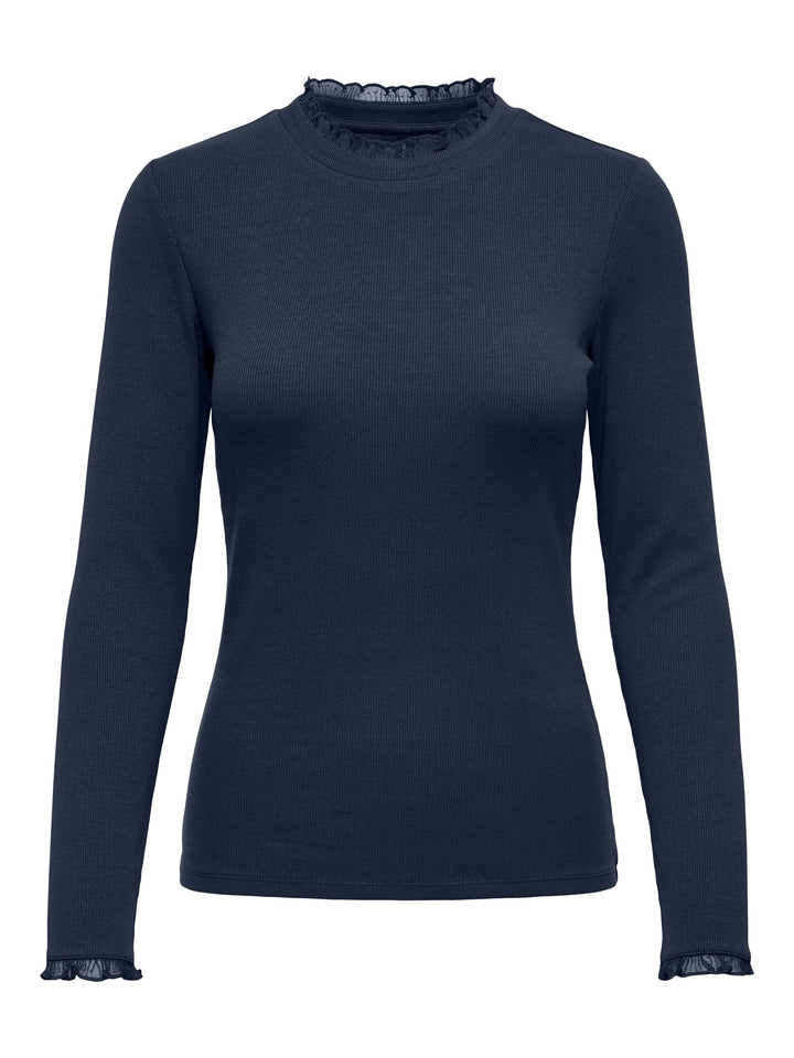 Only Leslie top navy – dames