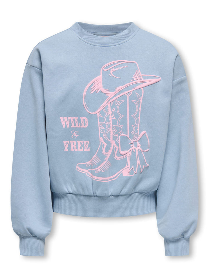 kids only 15381493 Florine sweater meisjes lichtblauw