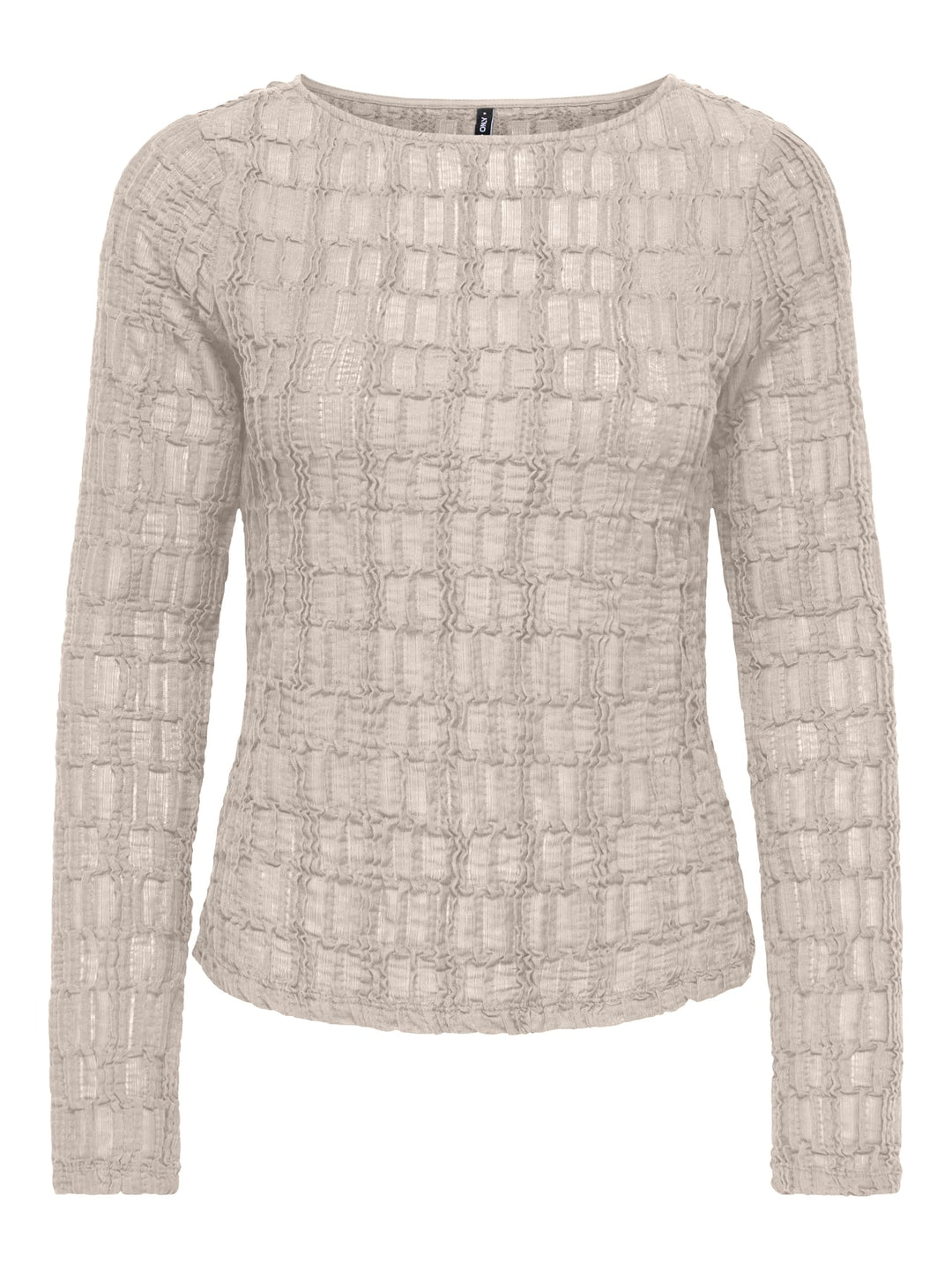 Only 15384706 jade top l/m dames ecru