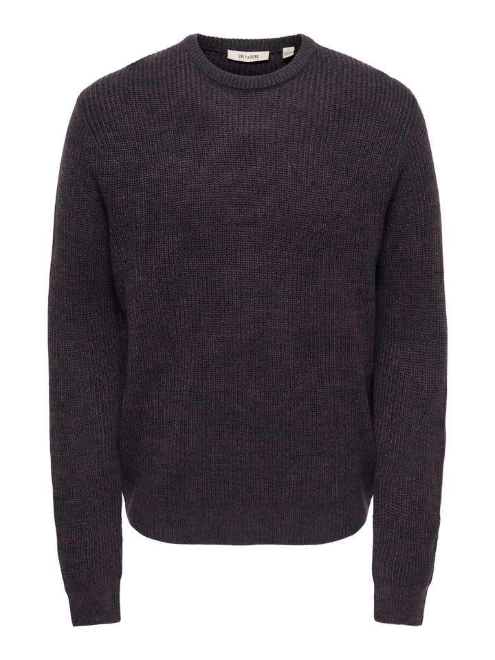 ONLY &amp; SONS 22039894 Jonas trui heren blauw dessin