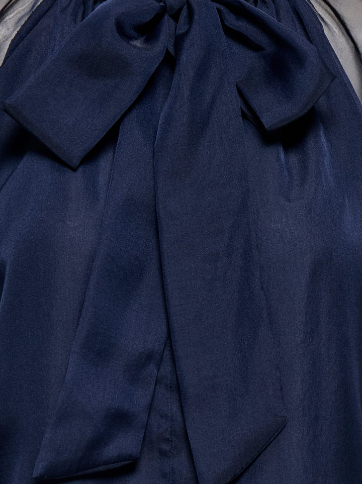 Only 15383194 Lumeria top l/m dames navy