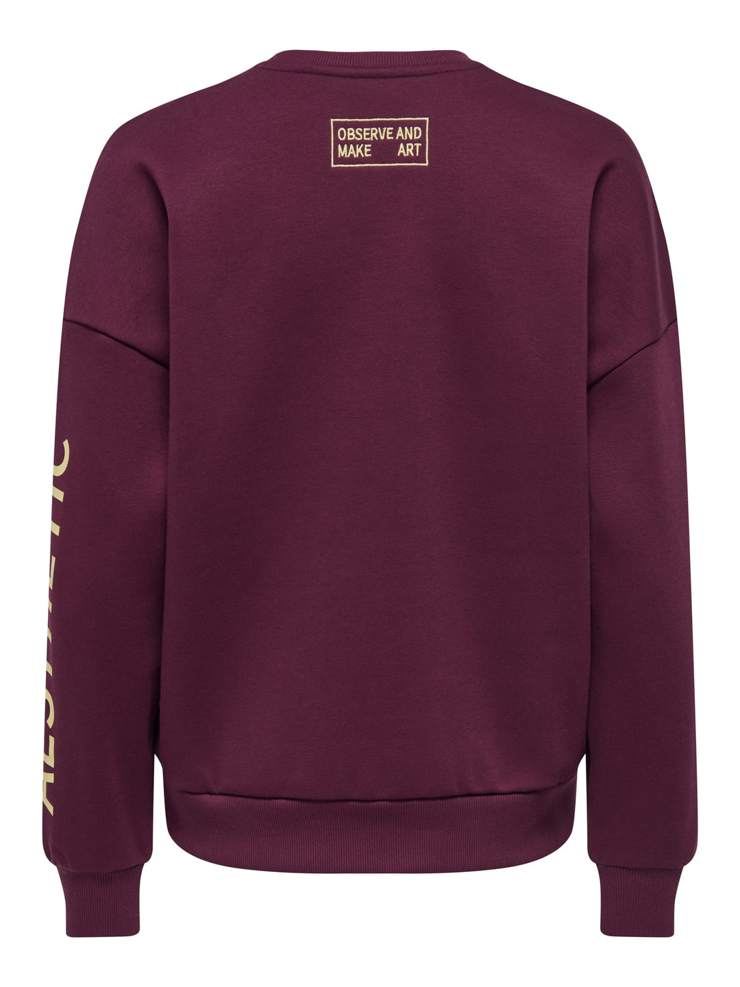 Only 15365859 Zenja sweater dames bordeaux