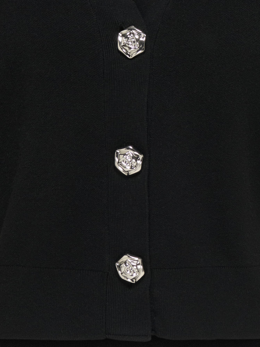 jacqueline de yong 15366193 prime vest gebreid zwart