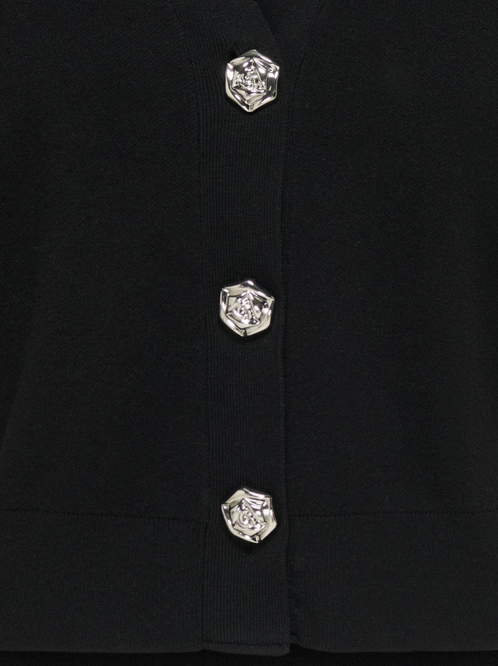 jacqueline de yong 15366193 prime vest gebreid zwart