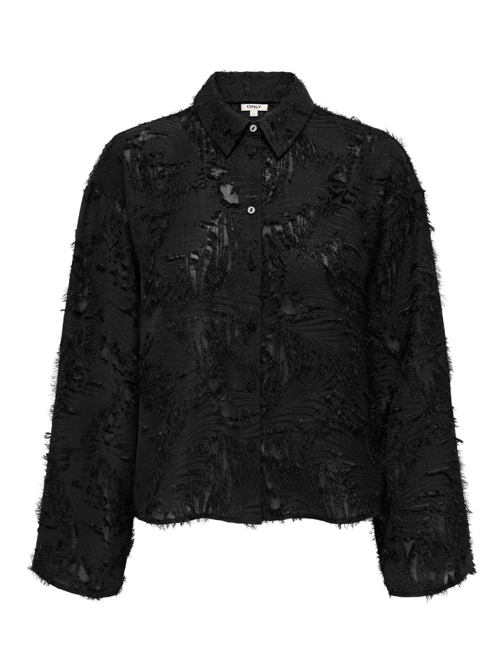 Only 15383679 Movida blouse l/m zwart – dames