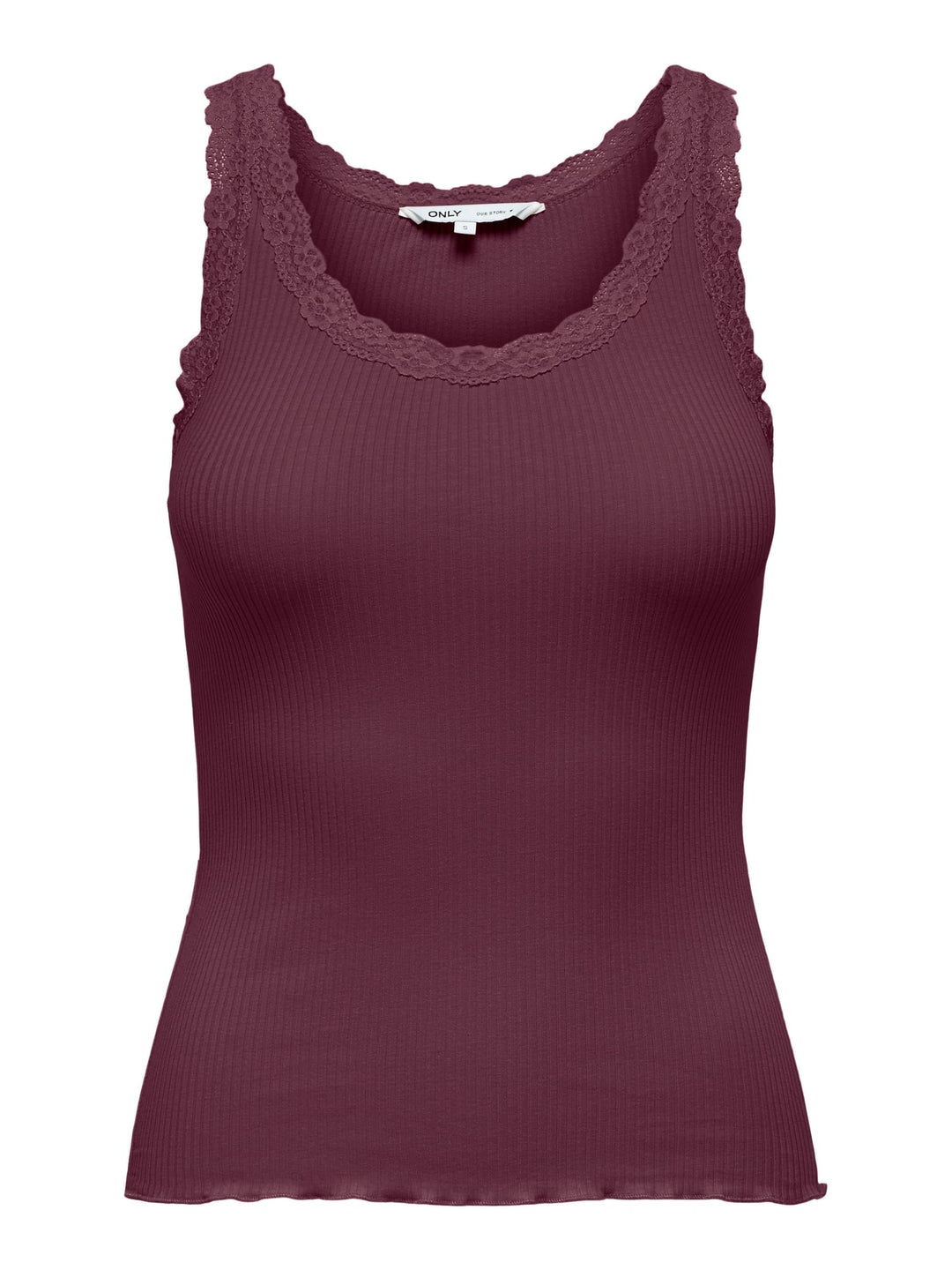 Only ONLSARA SHARAI tank top bordeaux – dames