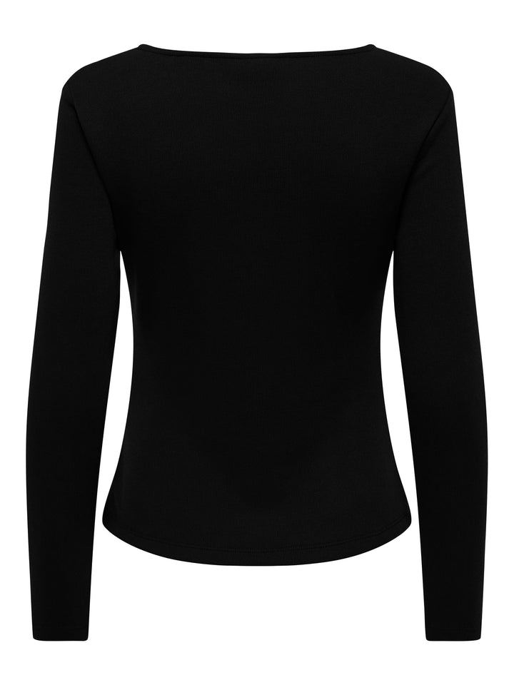 Jacqueline de Yong 15379872 Liva top zwart – dames