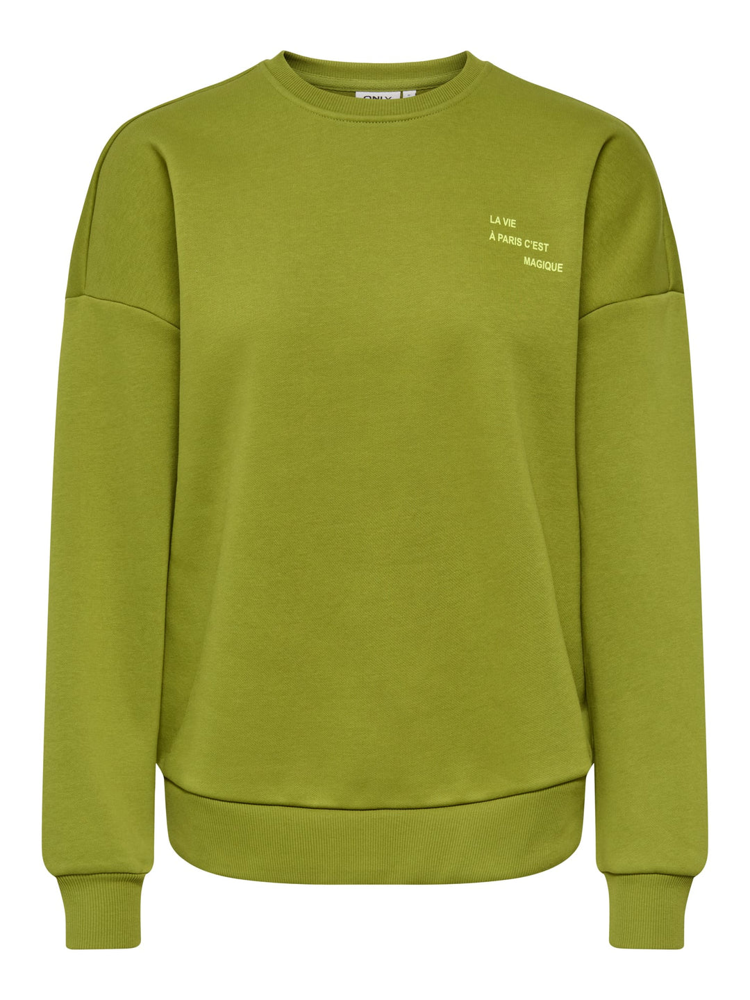 Only Zenja sweater groen – dames