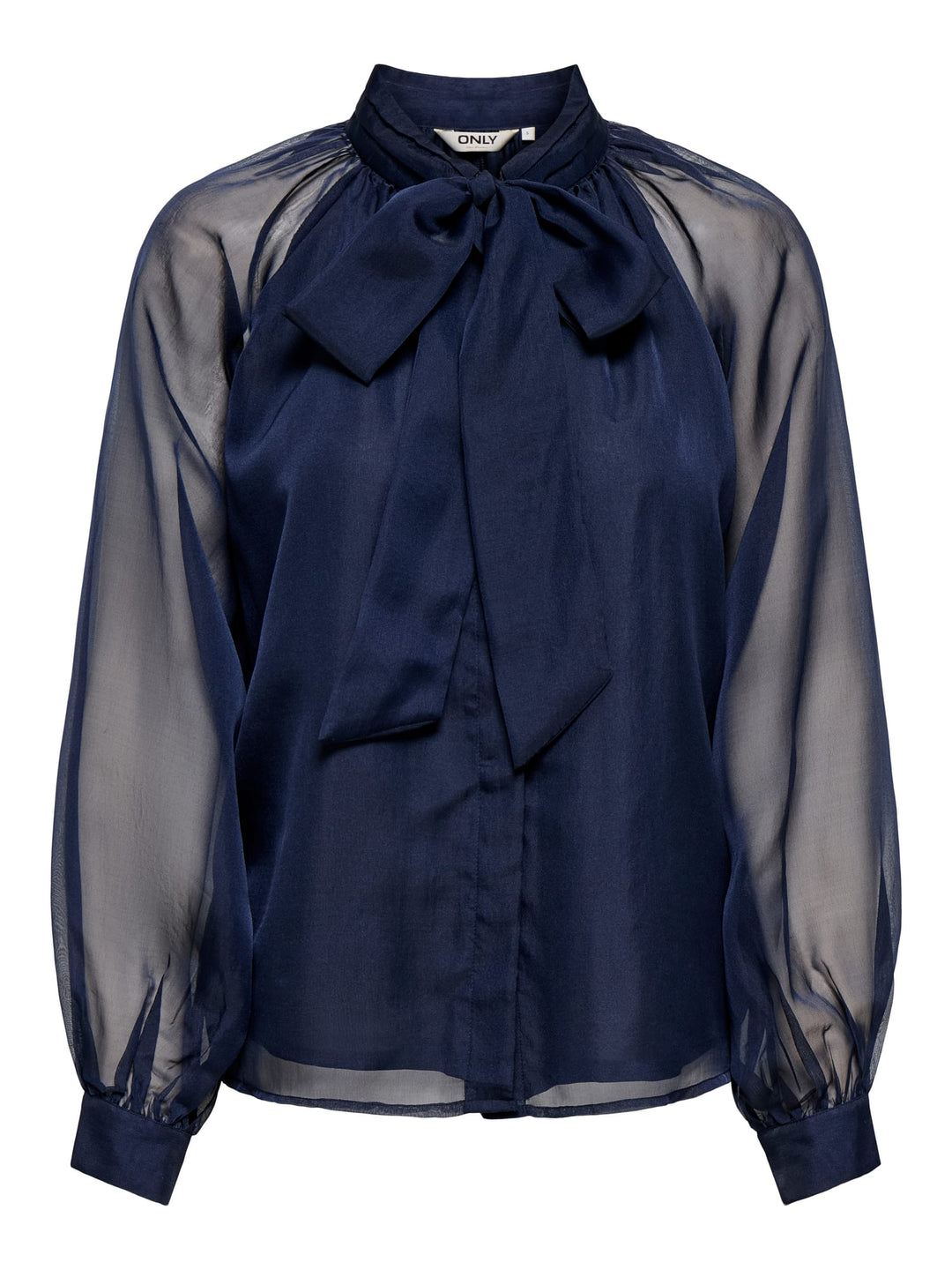 Only 15383194 Lumeria top l/m dames navy