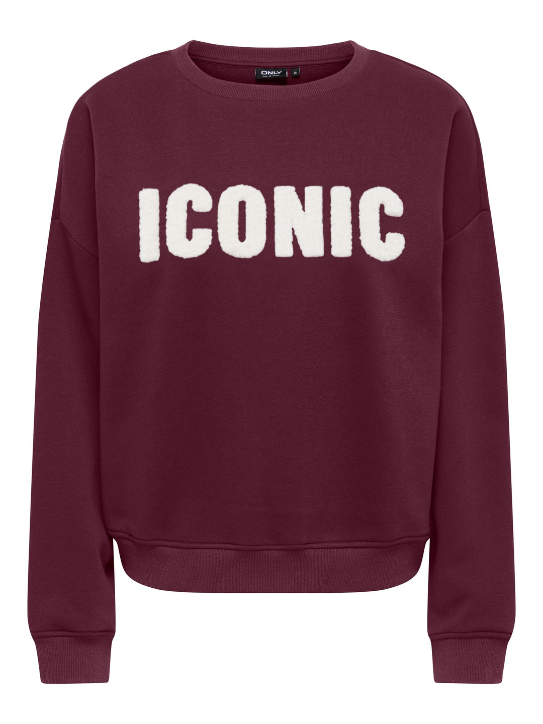 Only 15254183 Sweat bordeaux – dames