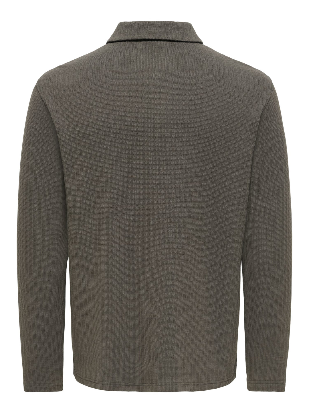 ONLY &amp; SONS 22039242 Trey polo l/m donkergroen – heren