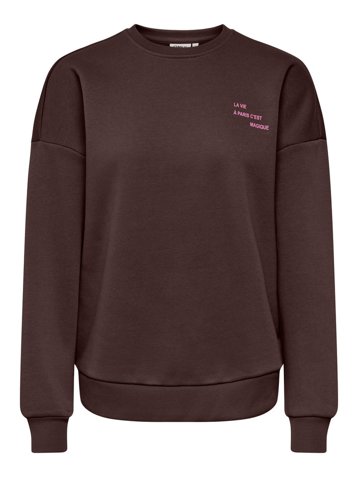 Only zenja sweater bruin – dames