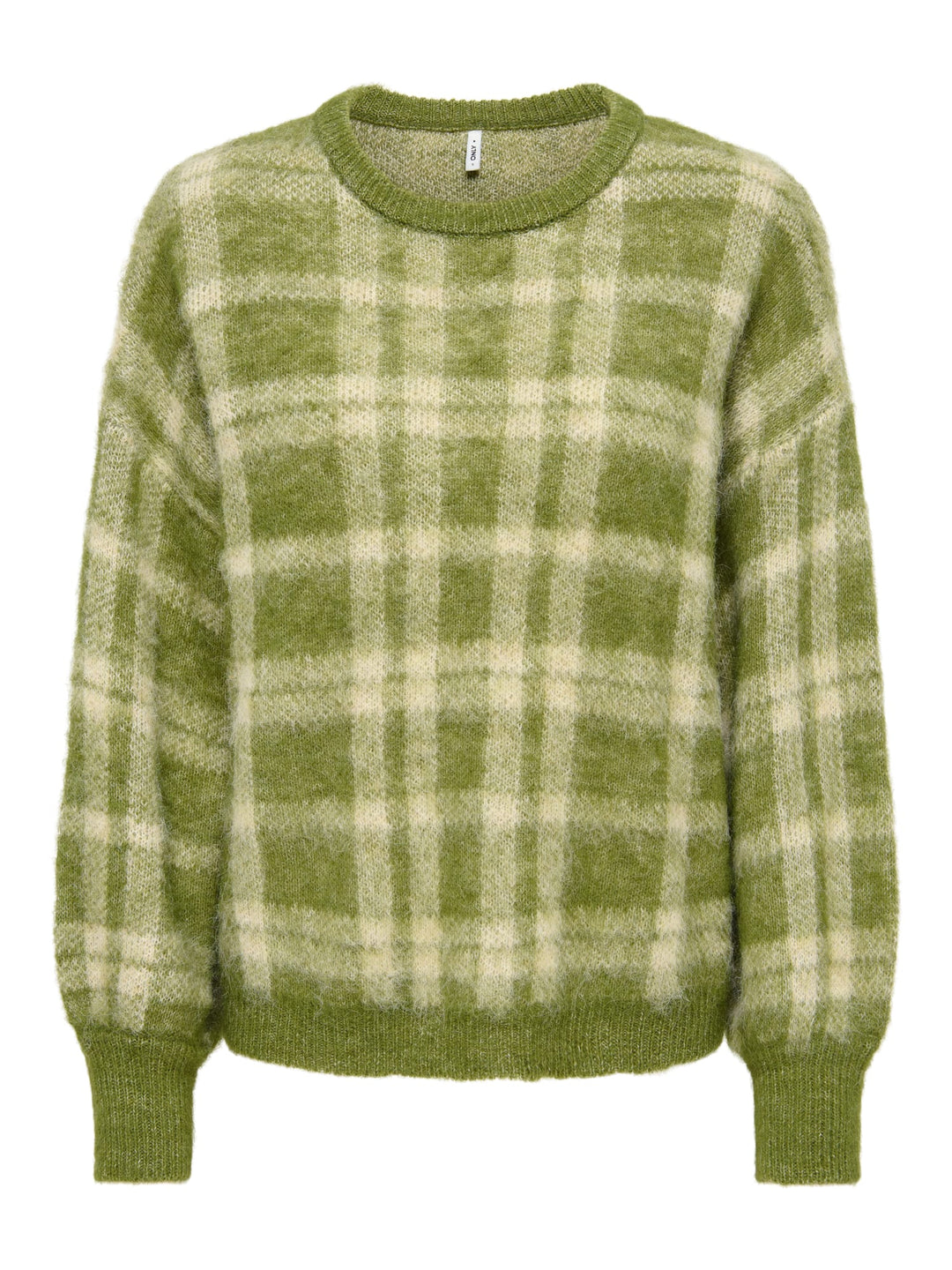 Only 15353226 Noeme trui groen dessin – dames