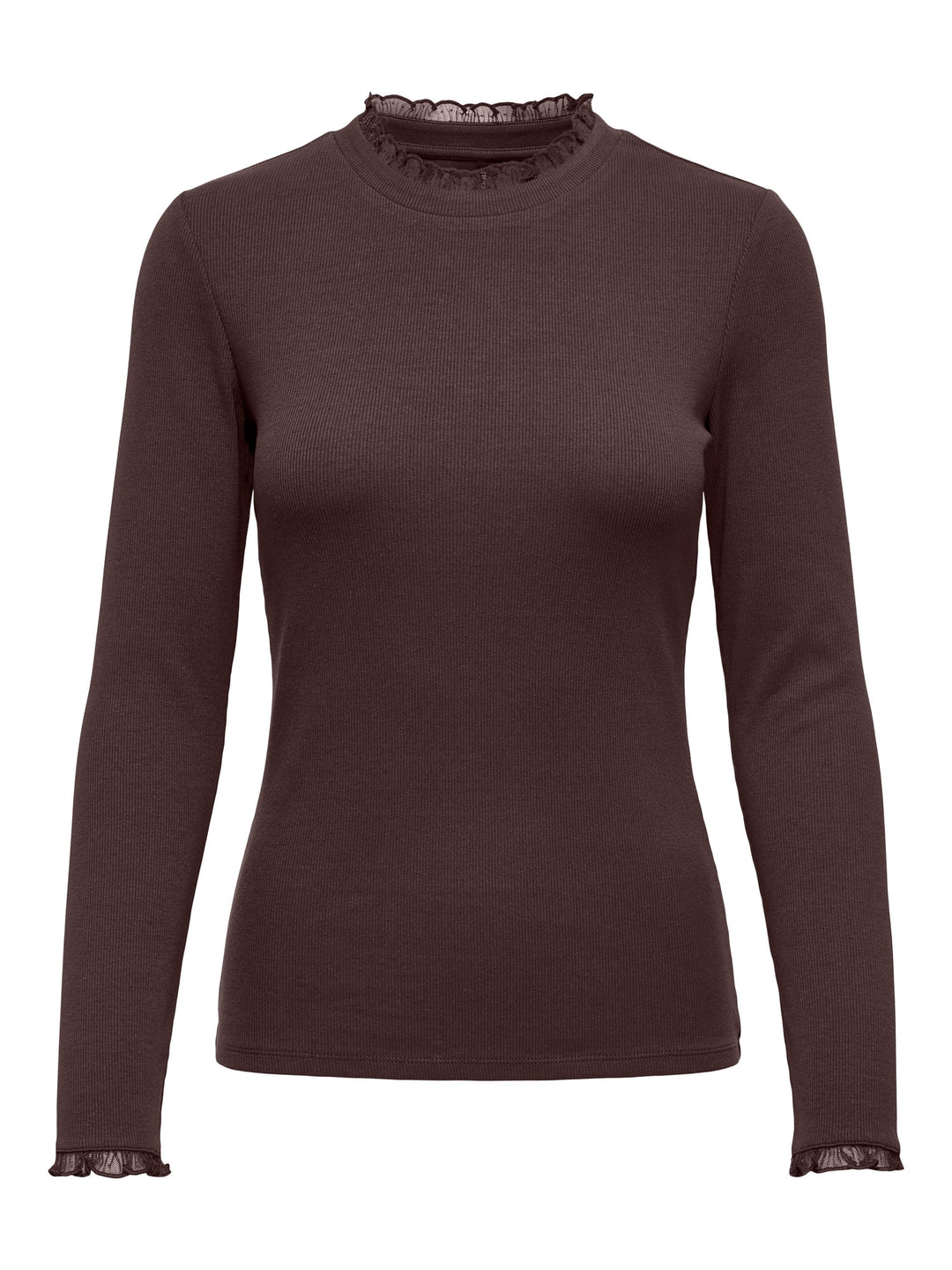 Only top l/m dames bruin – Leslie