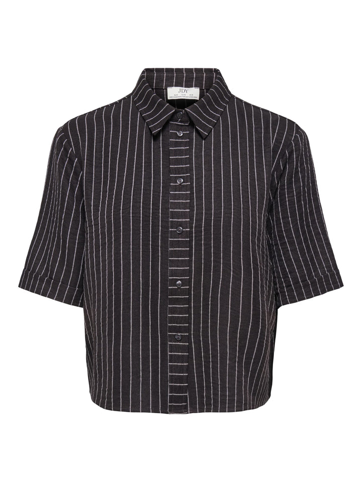 Jacqueline de Yong blouse k/m bruin dessin – dames