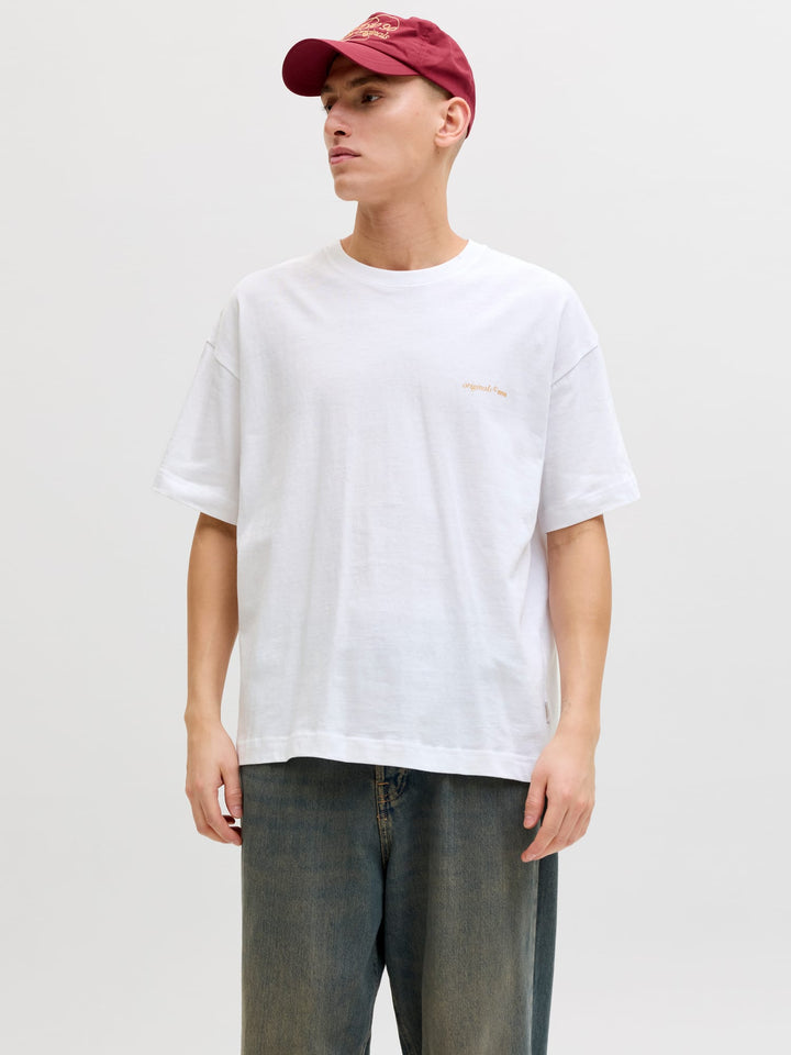 Jack & Jones 12290892 Montauk t-shirt off-white – heren