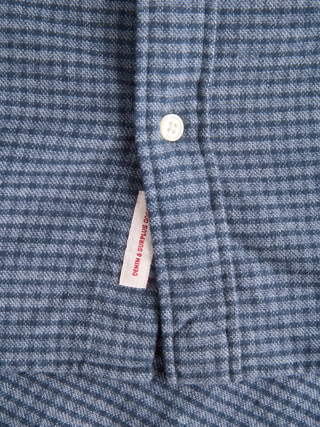 Jack &amp; Jones 12305791 Stanley overhemd l/m heren blauw dessin