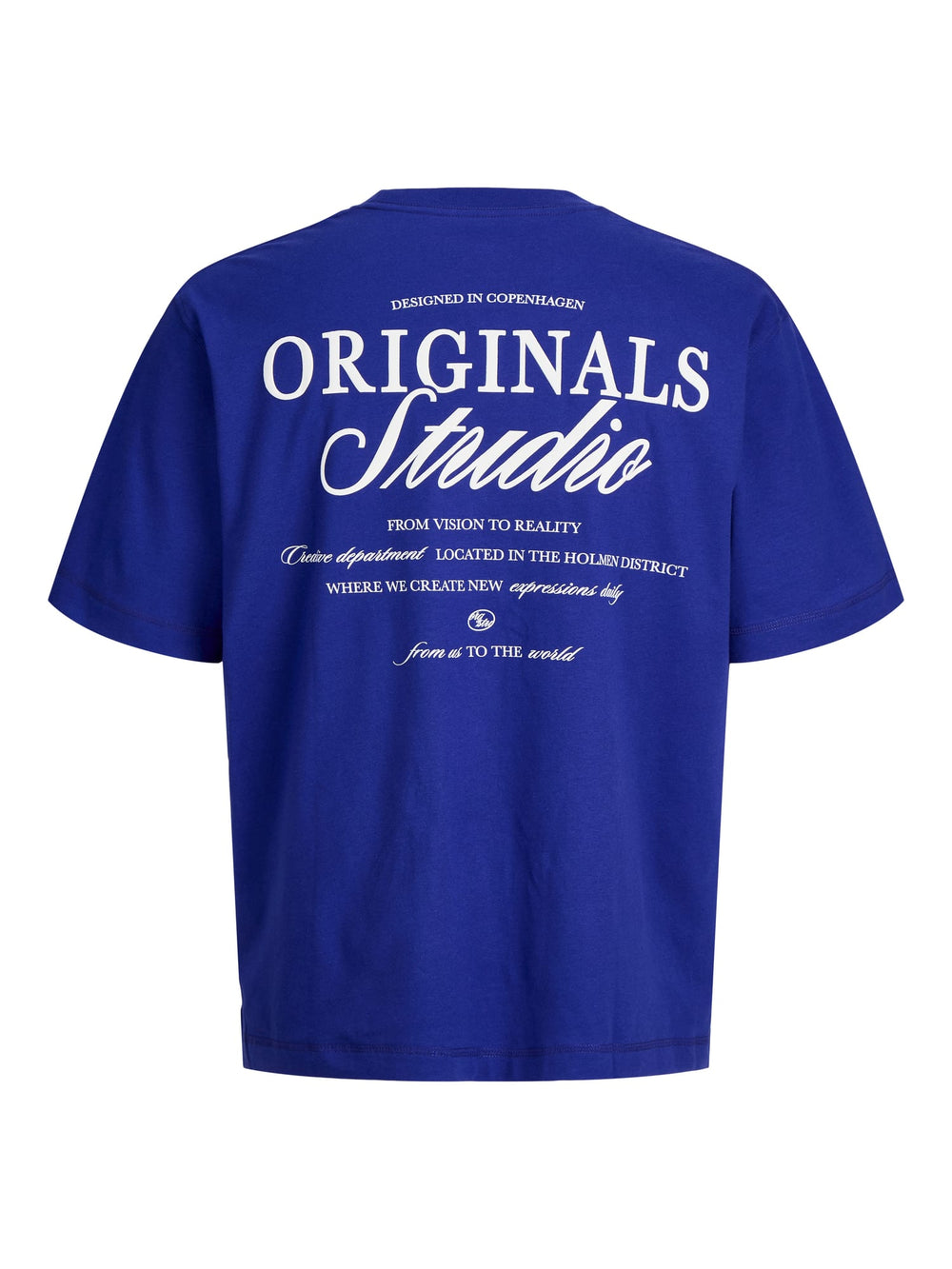 Jack & Jones Kids T-shirt Kobalt – jongens